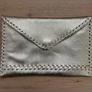 Gold Envelope Clutch